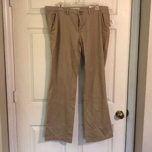 NWT Aeropostale khaki pants 15/16 Long curvy